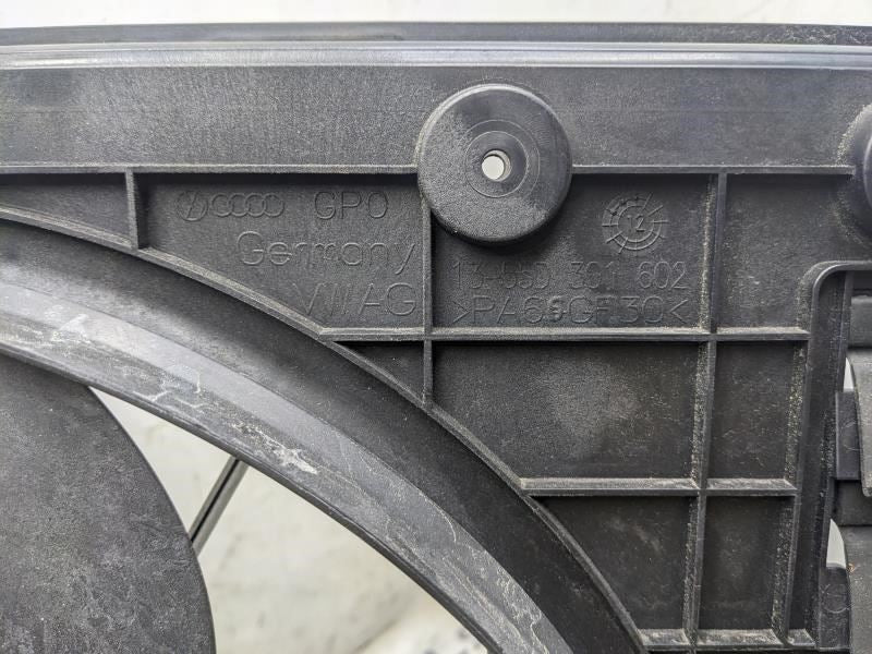 2006-14 Volkswagen GTI 2.0L Dual Radiator Cooling Fan Motor Assy 1K0-121-205-AJ - Alshned Auto Parts