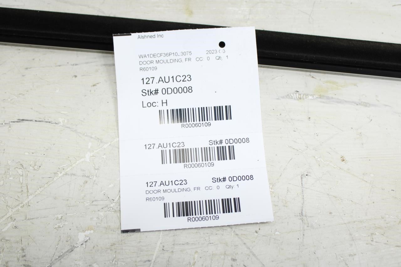 19-24 Audi Q3 S Line Front Right Door Window Belt Outer Molding 83A-837-476-3Q7 - Alshned Auto Parts