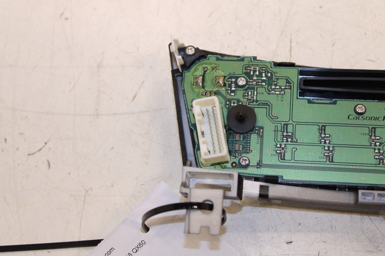 2016-2020 Infiniti QX60 Dash Audio Radio Faceplate Control Panel 25391-9NJ1A OEM - Alshned Auto Parts