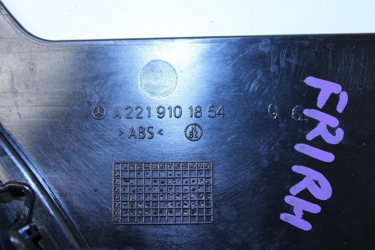 07-13 Mercedes-Benz S550 Front Right Seat Belt Recline Trim Cover 221-910-18-54 - Alshned Auto Parts