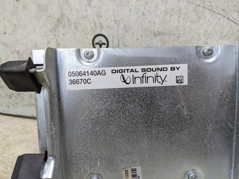 2007-2010 Jeep Wrangler Infinity Radio Audio Amplifier Amp 05064140AG OEM - Alshned Auto Parts