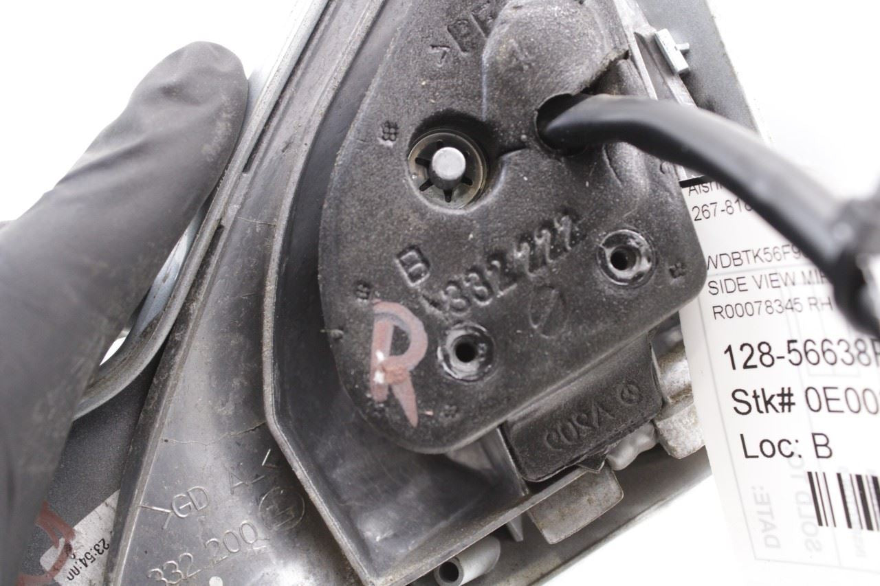 2006-09 Mercedes-Benz CLK 350 3.5L Right Side Rear View Mirror 209-810-04-76 OEM - Alshned Auto Parts