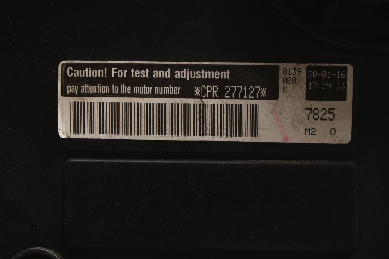 2015-2017 Volkswagen Passat SE 1.8L FWD Engine Motor ID CPRA VIN T 5th digit 99K - Alshned Auto Parts