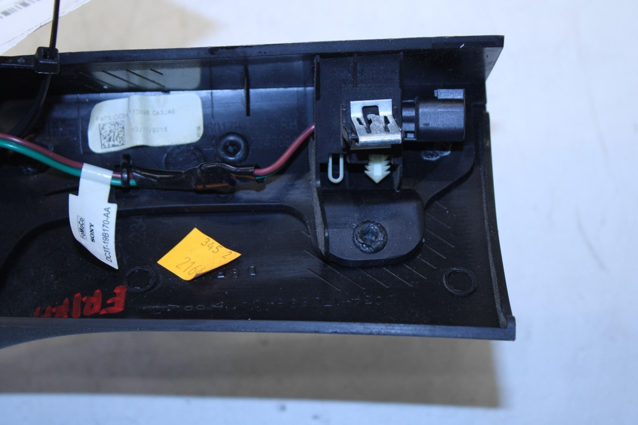 2013-16 Ford F250 Crew Cab Front Right Door Mirror Trim Cover w/ Tweeter Speaker - Alshned Auto Parts