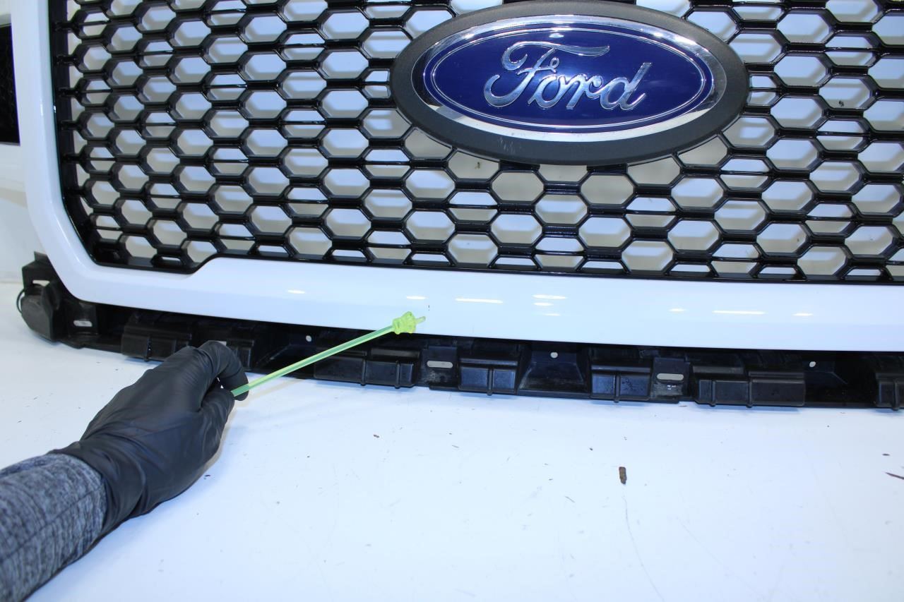 2018-2020 Ford F150 XL Front Bumper Radiator Grille w/ Emblem JL3Z-8200-SRPTM - Alshned Auto Parts