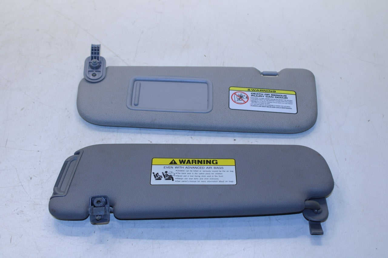 11-17 Hyundai Veloster Front Right and Left Side Sun Visor Set w/ Mirror *ReaD* - Alshned Auto Parts