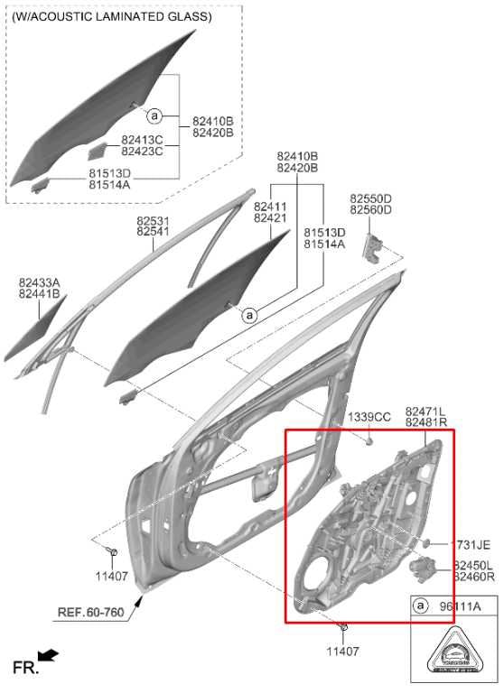 2021-2024 Kia K5 GT-Line Front Right Door Window Regulator w/ Carrier and Motor - Alshned Auto Parts