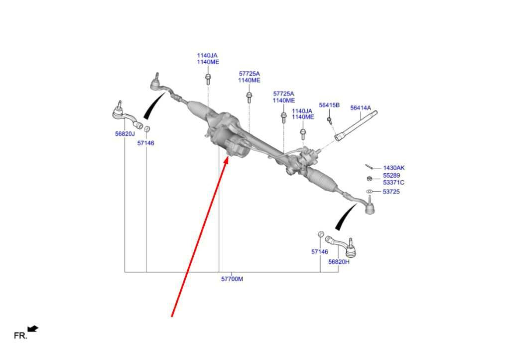 2018-2021 Kia Stinger GT2 AWD 3.3L Steering Gear Rack and Pinion 78K 57700-J5420 - Alshned Auto Parts
