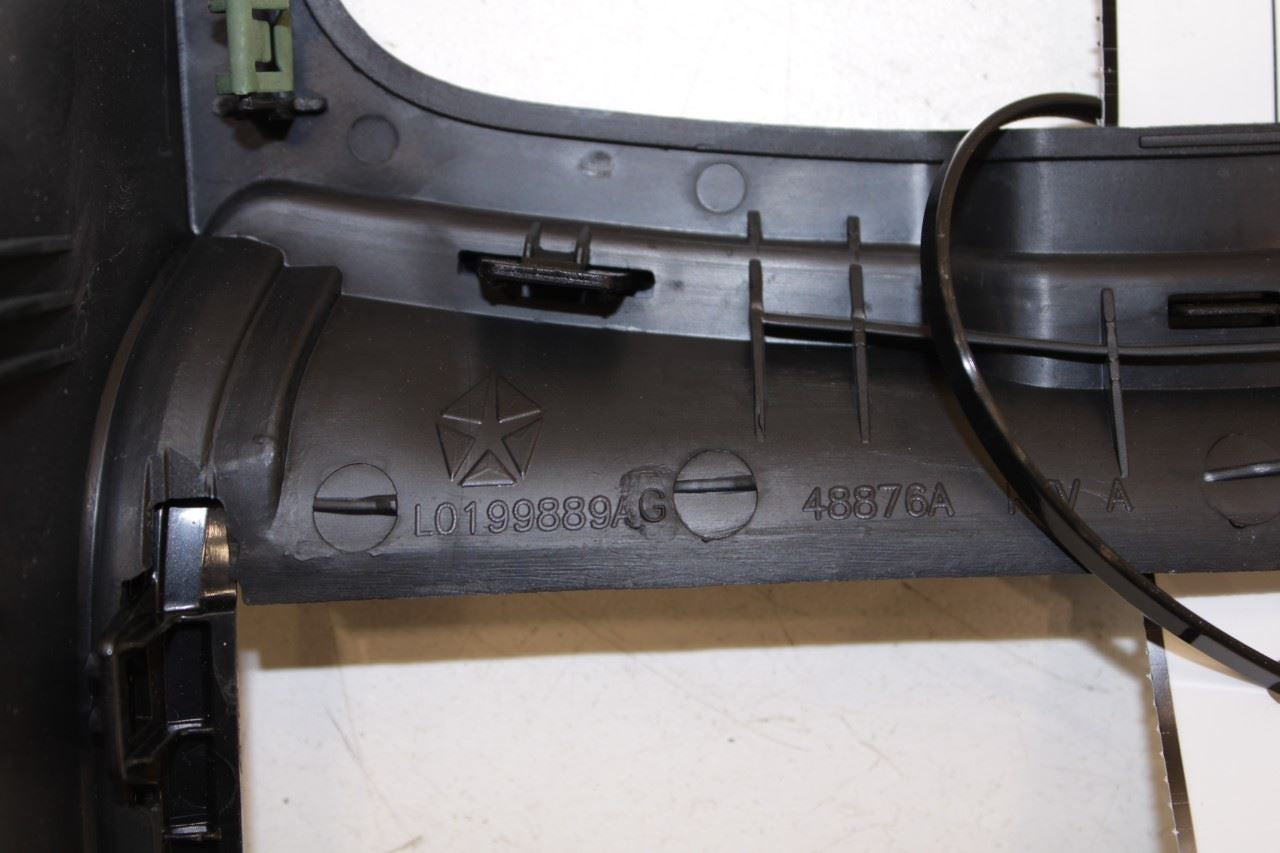 11-23 Dodge Charger GT AWD Center Console Cup Holder Tray Bezel Trim 1WH99DX9AB - Alshned Auto Parts