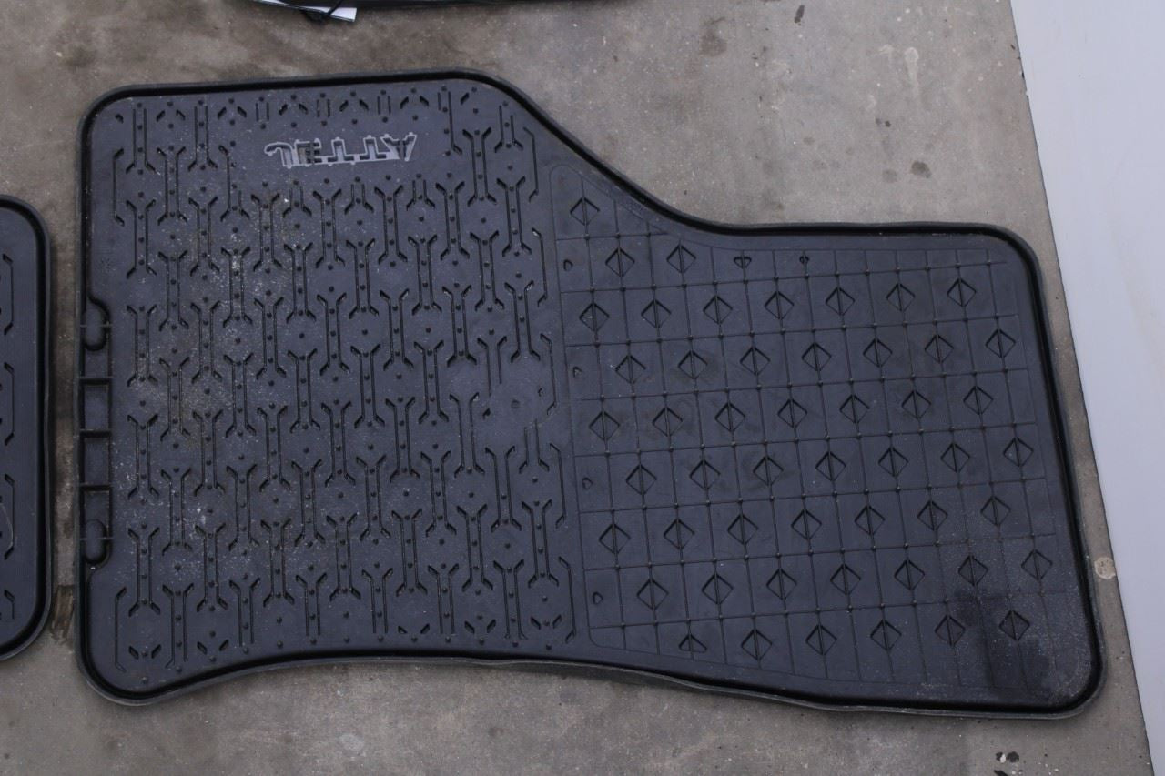 19-26 Volkswagen Jetta SE Front Rear RH Left Side All Weather Rubber Floor Mats - Alshned Auto Parts