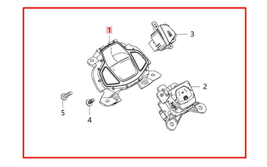 19-22 Jeep Renegade Sport Center Console Electronic Parking Brake Control Switch - Alshned Auto Parts