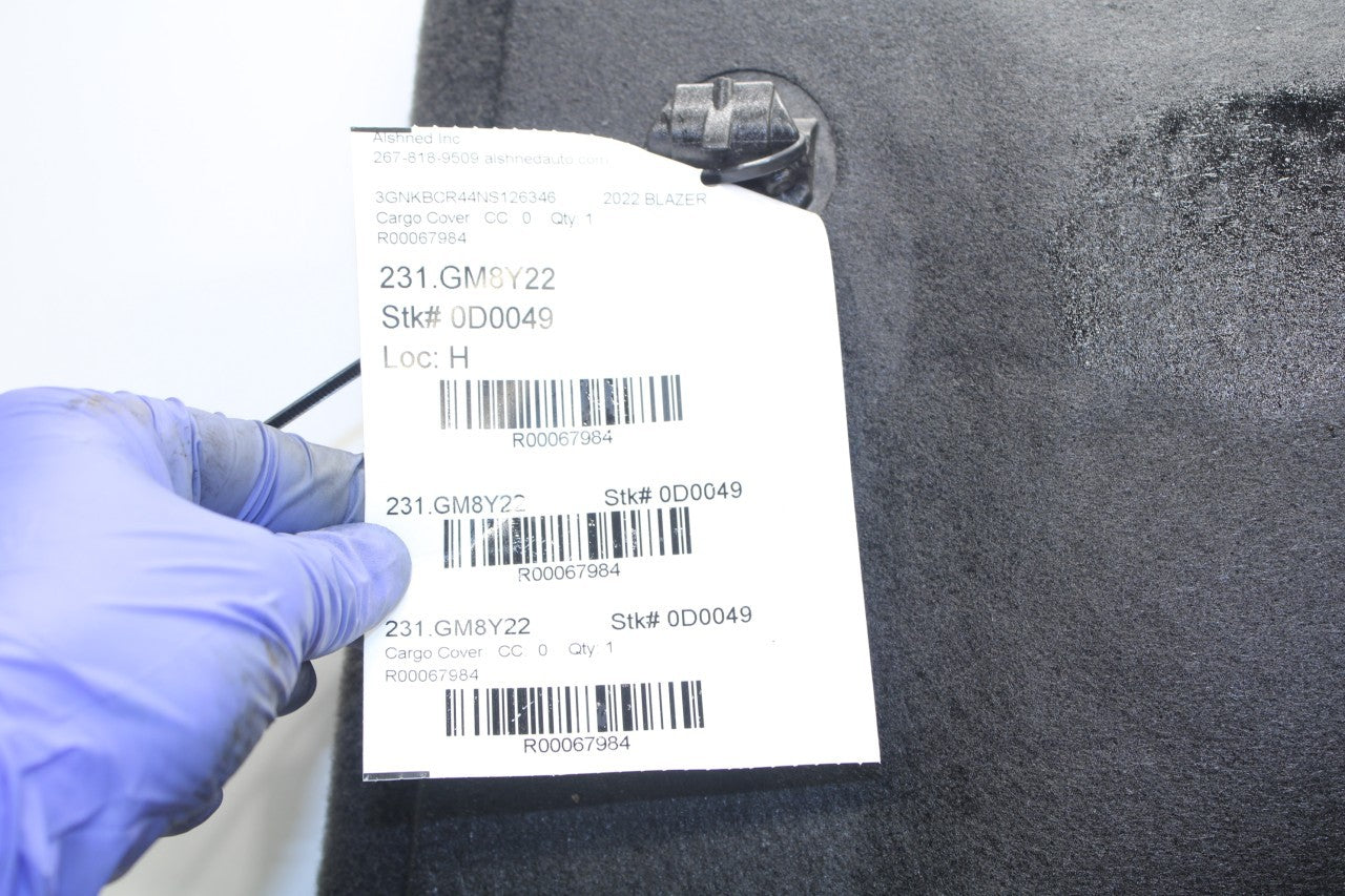 2019-24 Chevrolet Blazer 2LT 2.0L Rear Trunk Cargo Floor Liner Carpet Cover Mat - Alshned Auto Parts