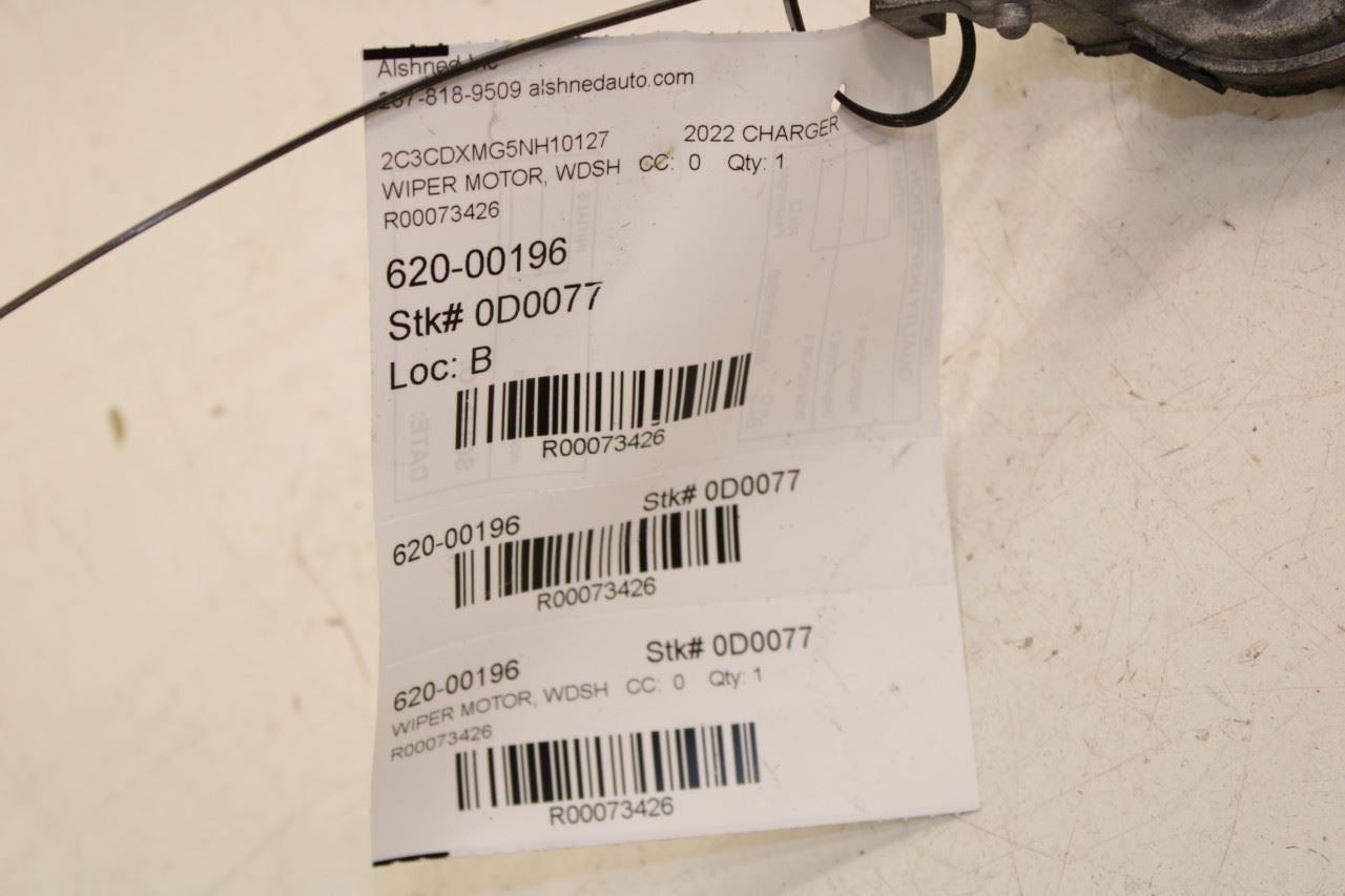 2011-2023 Dodge Charger GT AWD Front Windshield Wiper Motor 57010291AG OEM - Alshned Auto Parts
