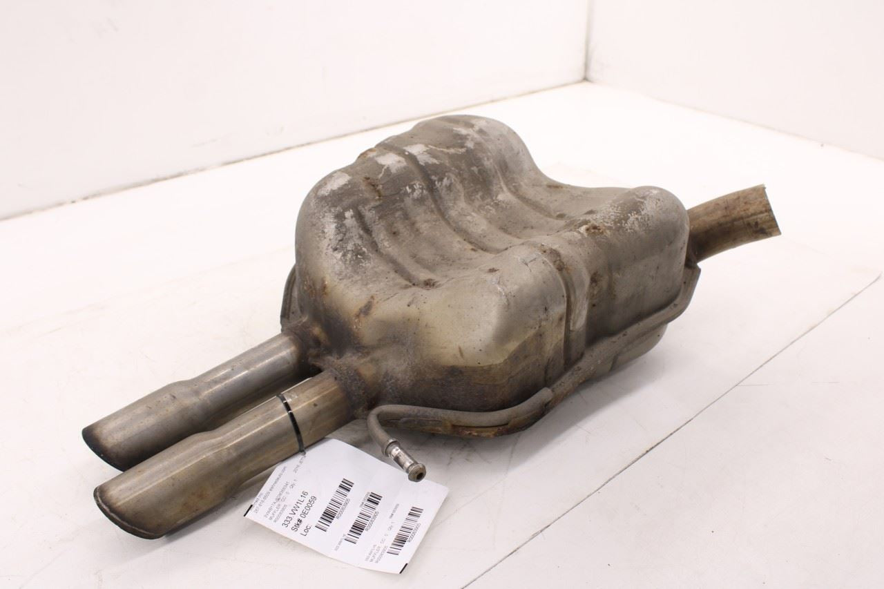 2014-2018 Volkswagen Jetta Sport 1.8L Rear Exhaust Muffler Tailpipes 5C6253609AL7