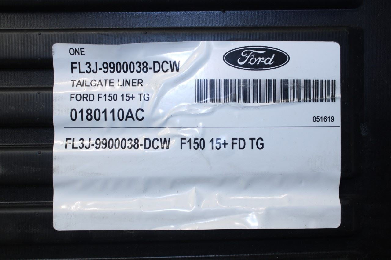 15-20 Ford F150 XL Super Cab Tailgate Bed Liner Protector Panel FL3J-9900038-DCW - Alshned Auto Parts