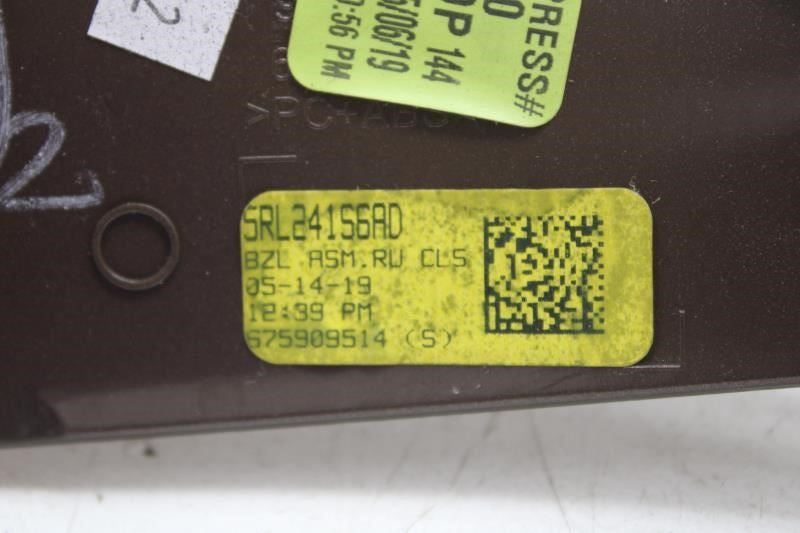 2018-2024 Chrysler Pacifica Dash Speedometer Cluster Bezel Trim 5RL24156AD OEM - Alshned Auto Parts