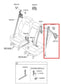 2019-23 Hyundai Santa Fe SEL 2.5L AWD Rear Left Side 2nd Row Seat Belt Retractor - Alshned Auto Parts