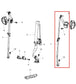 2014-18 Dodge Durango SXT 3.6L Rear Driver Left Side 2nd Row Seat Belt Retractor - Alshned Auto Parts