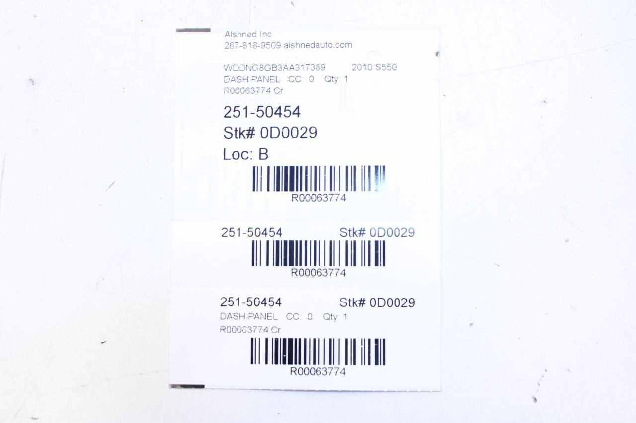 07-13 Mercedes-Benz S550 Dash Air Vent Molding Trim Grille Set 2216890908 *ReaD* - Alshned Auto Parts