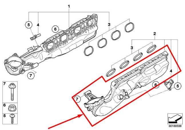 2010-2012 BMW 750Li xDrive 4.4L Left Side Engine Intake Manifold 115K 7555666 - Alshned Auto Parts