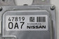 18-2022 Nissan Rogue Sport SL AWD 2.0L Transmission Computer Control Module TCM12