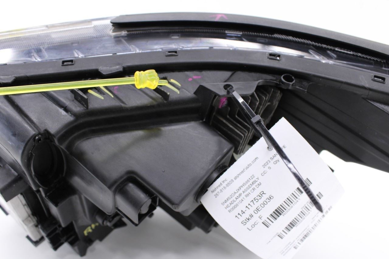 2021-23 Hyundai Santa Fe SEL 2.5L AWD Front Right Side LED Headlight Lamp *ReaD* - Alshned Auto Parts