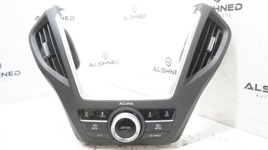 14-17 Acura MDX SH-AWD Tech Front Dash Multi Controller Faceplate Control Panel - Alshned Auto Parts