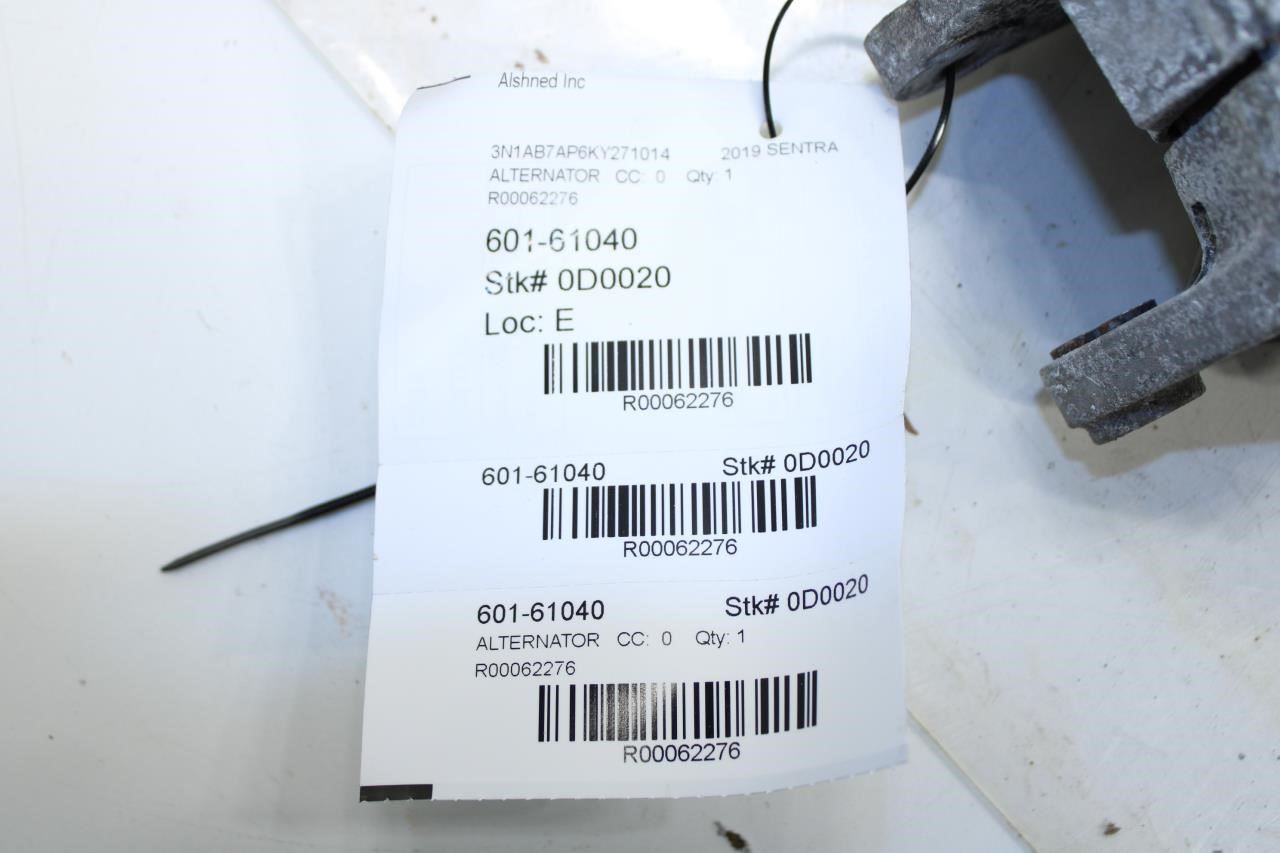 2013-2019 Nissan Sentra SV 1.8L Alternator Generator 23100-3SH2B OEM *ReaD* - Alshned Auto Parts