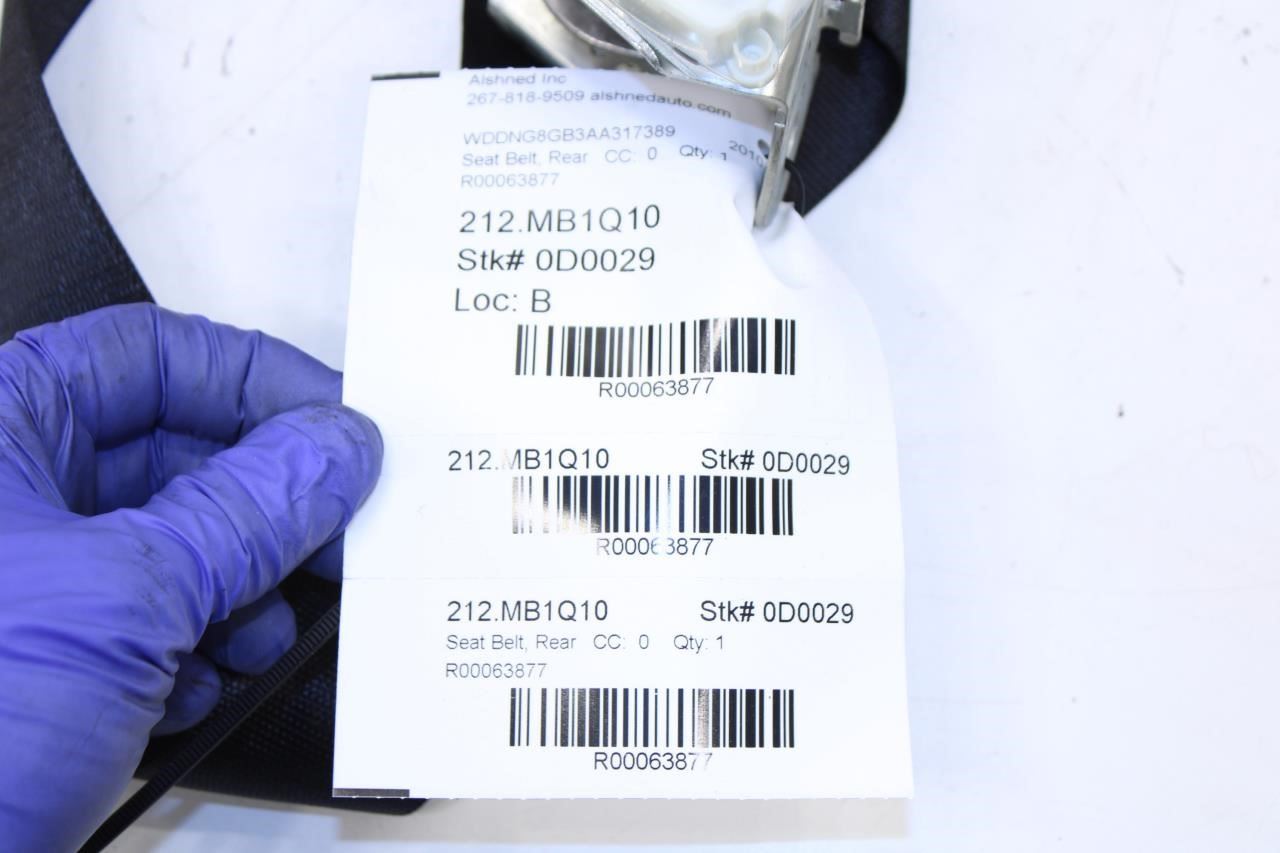 07-13 Mercedes-Benz S550 Rear Center 2nd Row Seat Belt Retractor 22186025859C94 - Alshned Auto Parts