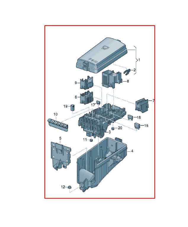 19-23 Volkswagen Atlas SE 3.6L Engine Fuse Relay Junction Box 5Q0937125G *ReaD* - Alshned Auto Parts