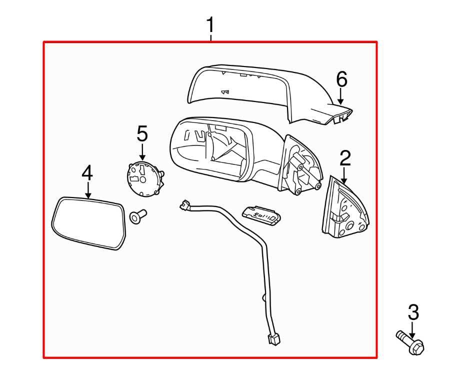 11-14 Chevrolet Equinox LT Passenger Right Side Rear View Mirror 22818311 *ReaD* - Alshned Auto Parts
