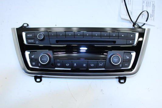 2015-16 BMW 435I Gran Coupe xDrive Radio Climate Temp Control Panel 64119363546 - Alshned Auto Parts