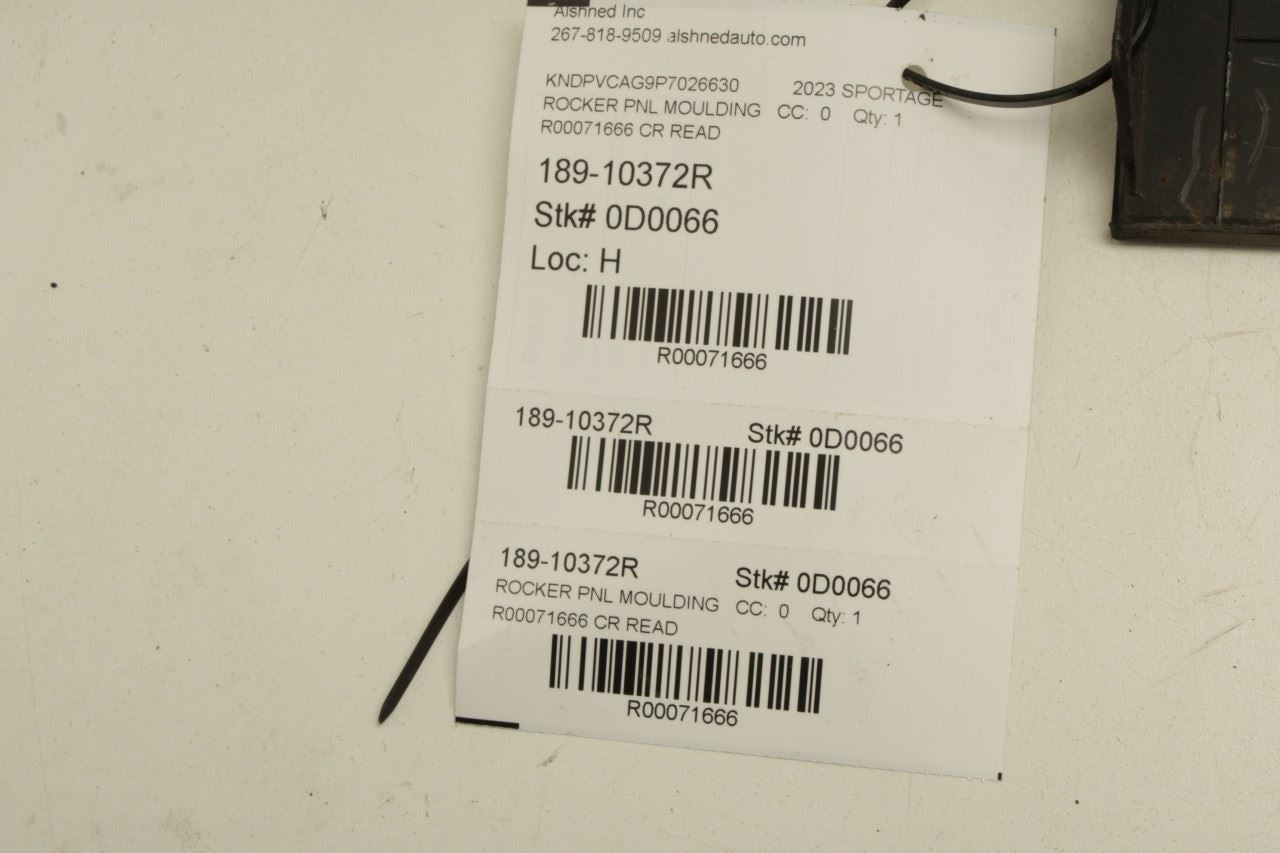 23-25 Kia Sportage Hybrid EX Right Side Rocker Panel Molding 87752P1000 *ReaD* - Alshned Auto Parts