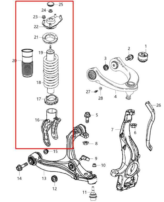2011-2015 Dodge Durango SXT AWD Front Passenger Right Side Shock Strut Absorber - Alshned Auto Parts