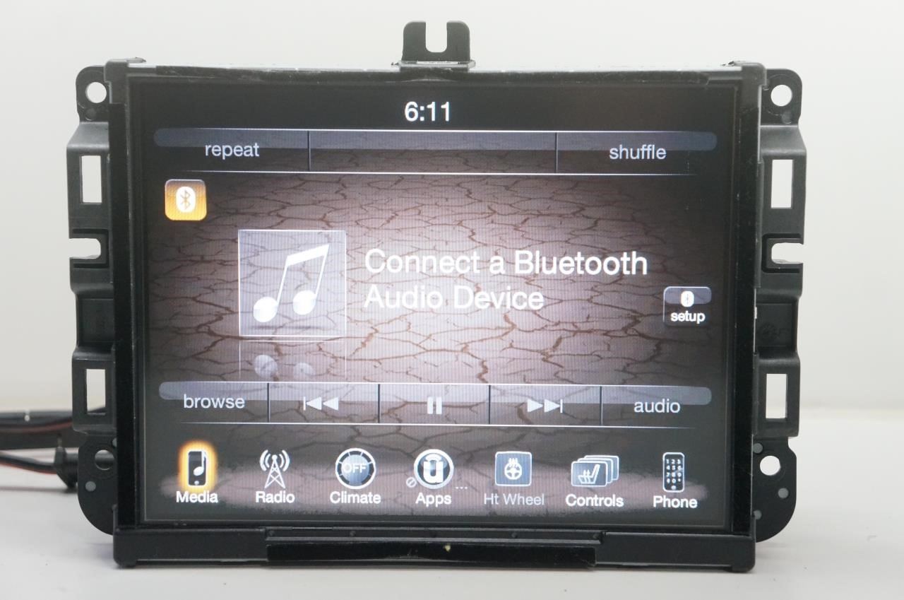 2016 Jeep Cherokee Audio Radio Media Receiver Uconnect w/ 8.4 Display 68249986AH - Alshned Auto Parts