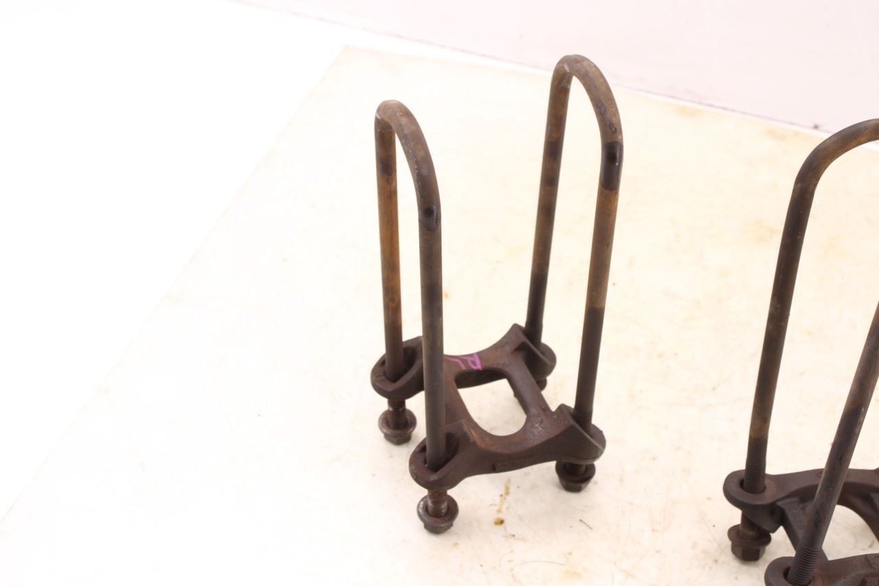 2014-18 Ford F250 Lariat 4WD Rear Right Left Leaf Spring U-Bolt Mount Plate Set - Alshned Auto Parts