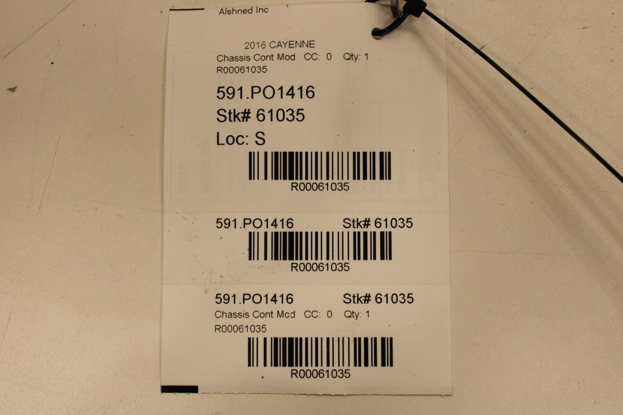 2011-18 Porsche Cayenne Rear LH Side Antenna Amplifier Booster Module 7P5035225M - Alshned Auto Parts