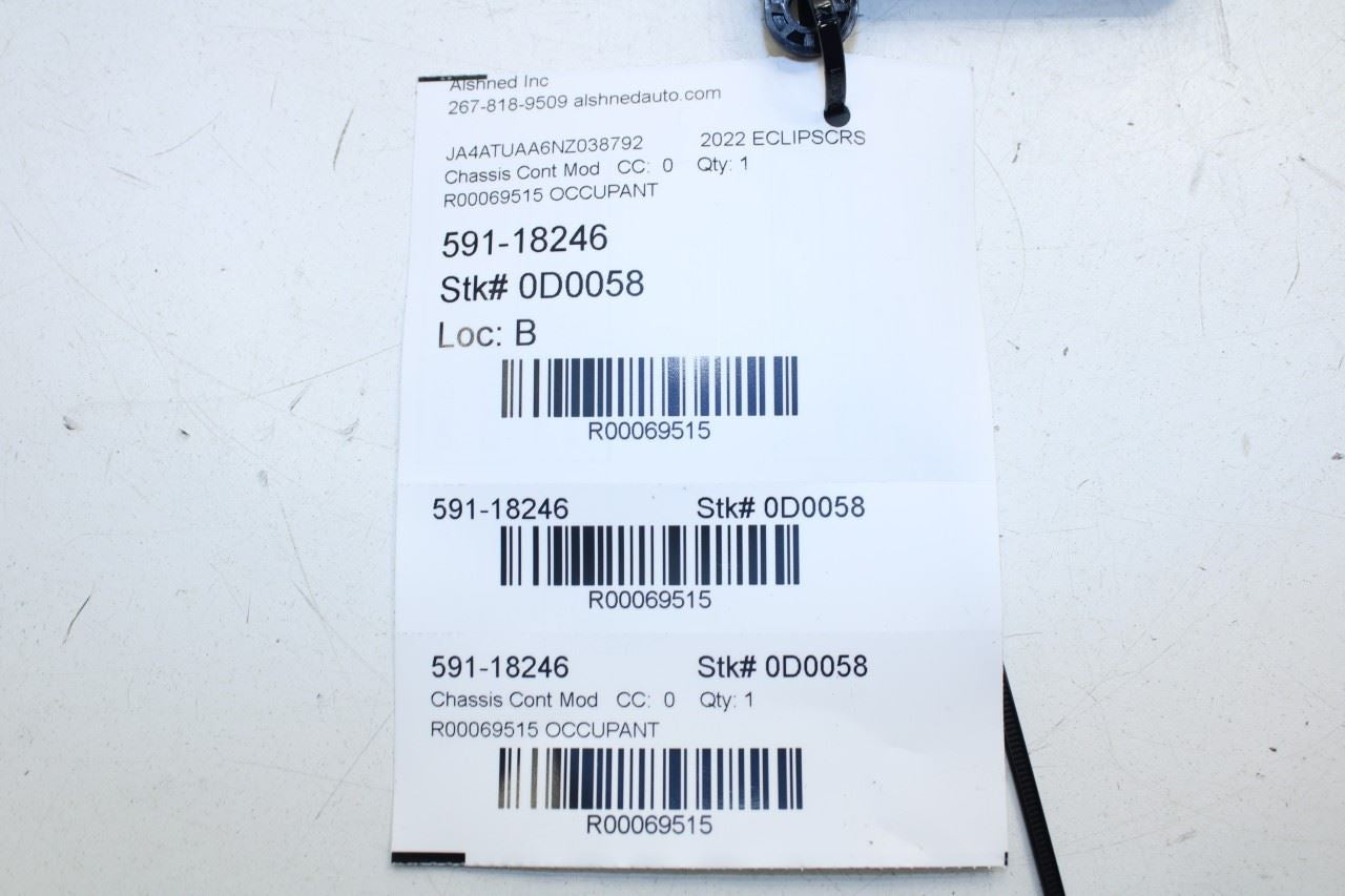 2018-2024 Mitsubishi Eclipse Front Right Seat Occupant Detection Sensor Module - Alshned Auto Parts