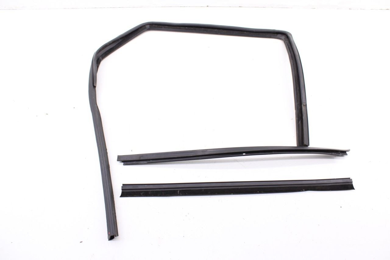 2007-17 Jeep Wrangler Unlimited Sport FR LH Door Run Channel w/ Weatherstrip Set - Alshned Auto Parts