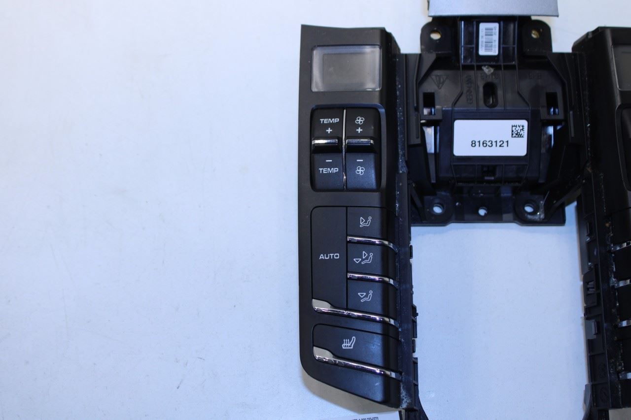 14-16 Porsche Panamera 4 AWD Rear Console 2nd Row AC Heater Temp Climate Control - Alshned Auto Parts