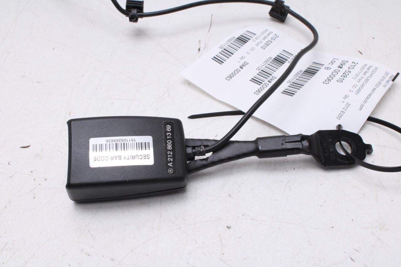 10-16 Mercedes-Benz E350 Sport 4Matic Front Driver Left Seat Belt Buckle *ReaD* - Alshned Auto Parts