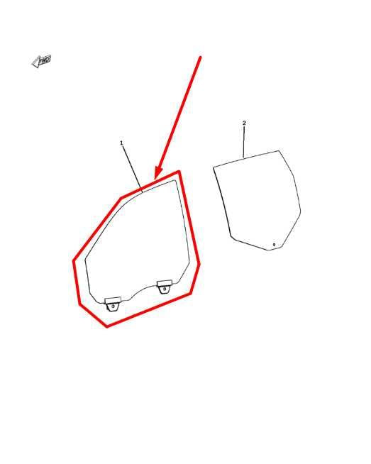 11-21 Jeep Grand Cherokee Limited Front Right Side Door Window Glass 68068670AC - Alshned Auto Parts