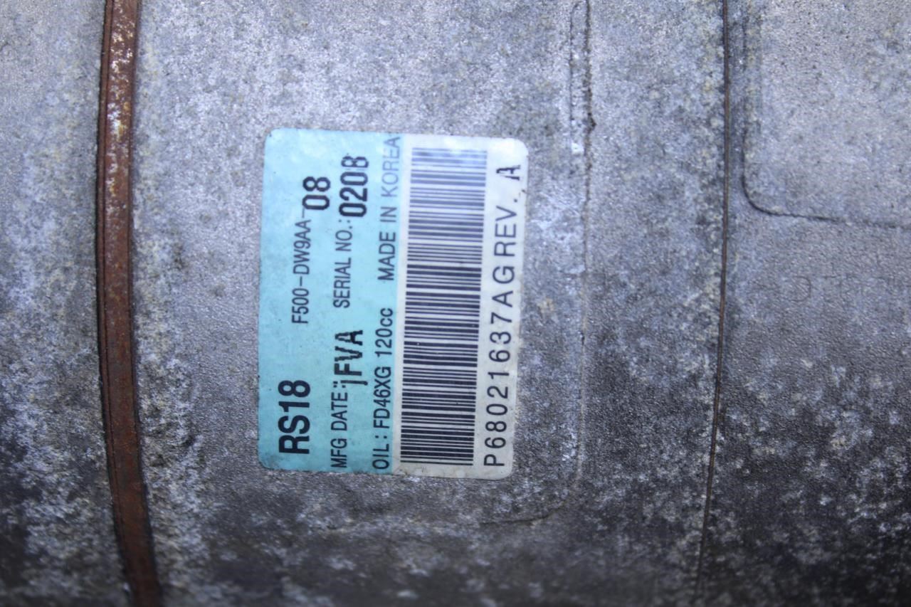 2011-2015 Jeep Grand Cherokee Limited AC Air Conditioner Compressor 68021637AG - Alshned Auto Parts