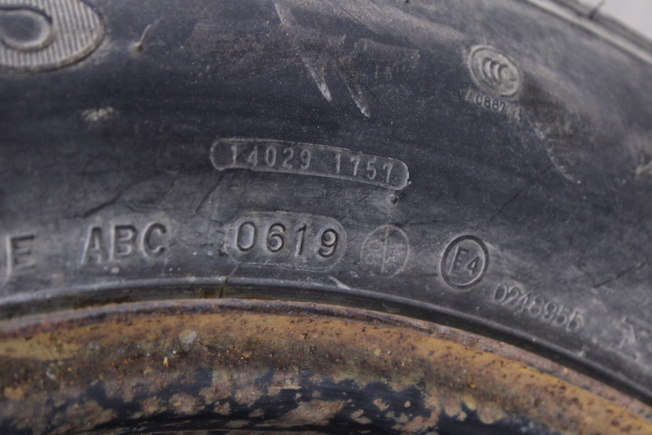 2016-20 Infiniti QX60 Pure Spare Wheel Tire Maxxis T165/90D18 R18x4 40300-9PE8E4