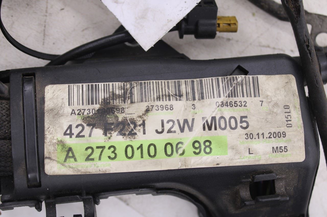 2007-2011 Mercedes-Benz S550 5.5L AWD Engine Wire Wiring Harness 2730100698 OEM8