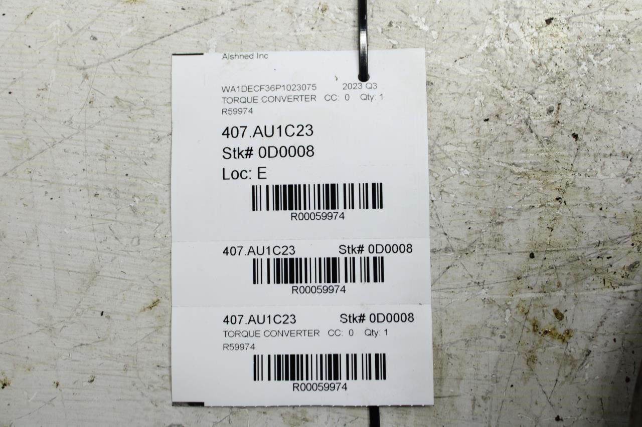 2019-2023 Audi Q3 S Line 2.0L AWD Transmission Torque Converter 09P-323-571-N - Alshned Auto Parts