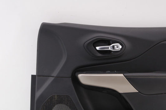 2017-2018 Jeep Cherokee Limited Front Right Side Door Trim Panel 6MD222X9AA OEM - Alshned Auto Parts
