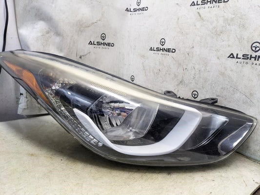 2014-2016 Hyundai Elantra Front Right Side Headlight Lamp 92102-3Y500 OEM *ReaD* - Alshned Auto Parts