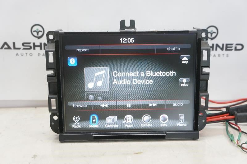 2017 Jeep Grand Cherokee Uconnect 8.4'' Display Radio Navi Receiver 68258671AH - Alshned Auto Parts