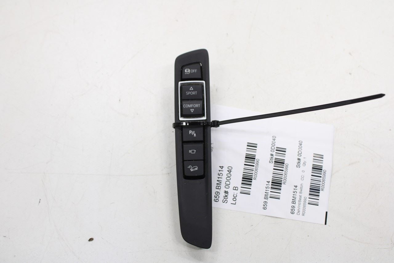 2014-2018 BMW X5 xDrive35i 3.0L AWD Center Console Multifunction Control Switch - Alshned Auto Parts